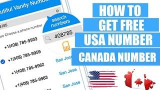 How to Get a Free valid US & CANADA Phone Number - 2022