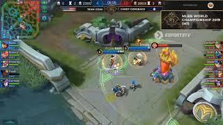 TEAM GOSU VS CANDY COMEBACK MLBB World Championship 2019 (GAME 1)