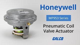 Honeywell's MP953 Series, Pneumatic Coil Valve Actuators