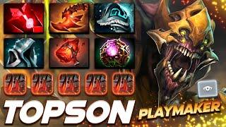 Topson Sand King Playmaker - Dota 2 Pro Gameplay [Watch & Learn]
