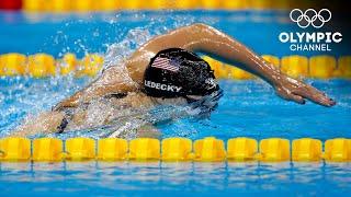 2️⃣2️⃣ - Katie Ledecky finishes 22 seconds ahead of her final competitor! | #31DaysOfOlympics