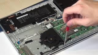 ASUS VivoBook 2020 2021 Laptop Disassembly Guide Tutorial Upgrade SSD, RAM, Boot USB D712 D515