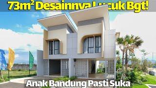 Rumah Minimalis 73m2 Desainnya Beda dari Yg Lain! Podomoro Park Bandung