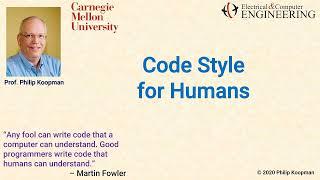 L04 Code Style for Humans