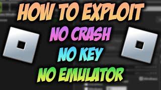 How To Exploit On Roblox Byfron Bypass [NO CRASH TUTORIAL] (Keyless, Works On PC)
