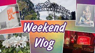 Weekend Vlog! Moulin Rouge, Oakland Museum of California, Gardens at Lake Merritt | Tiffany Arielle