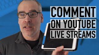 How to Comment on YouTube Live Streams on Your iPad