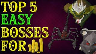 Top 5 Easy & Profitable Bosses In OSRS - [2022] - Money Making Guide