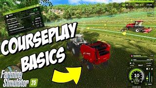 How to use Courseplay in Farming Simulator 25