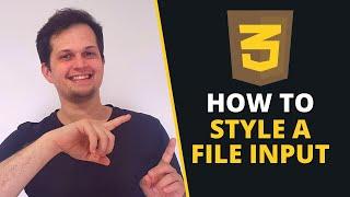 How to style an input of type file with CSS