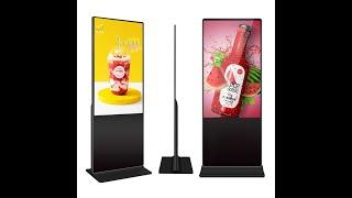 Floor standing touch screen kiosk LCD digital signage kiosk with android windows OS