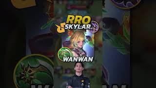 How RRQ Skylar Plays Wanwan! Mobile Legends