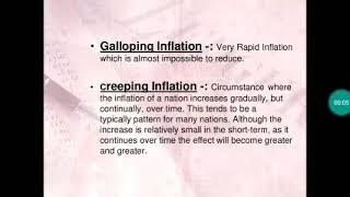 MEANING OF CREEPING INFLATION