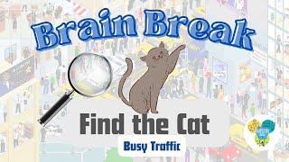 Brain Teaser - Busy Traffic  - Can You Find The Cat Hidden In This Video?