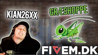 KIAN26XX SKRIGER OVER GRÆSHOPPE I BILEN! | FiveM Highlights