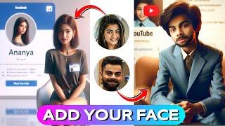 How to Add YOUR FACE on Ai Trending image  #faceswap  #ai #aiart