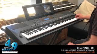 The New Yamaha PSR-EW410 Keyboard - 758 Sounds Part 2/3