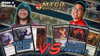 MTG Modern | Rakdos Scam vs Golgari Yawgmoth | MTGO Masters | Week 4 | Match 5