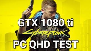 Cyberpunk 2077 - GTX 1080 ti | i7-8700k | PC High Settings QHD
