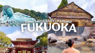 5 days in Fukuoka Japan  Travel Itinerary + Expenses | Solo Travel Vlog