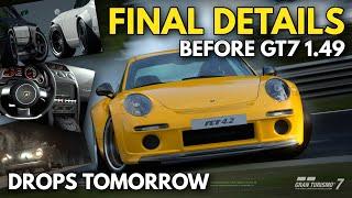 Final Details Drop Before GT7 1.49 July Update Tomorrow | New Cars, Circuit, Physics, Sophy | PS5