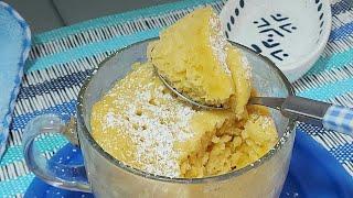 BIZCOCHO A LA TAZA DE MANZANA  EN 3️⃣ MINUTOSAL MICROONDAS// BEATRIZ COCINA