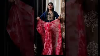 Floral Print Stitched Saree From Amazon | ( Unstitched Blouse ) | One Minute Saree Haul