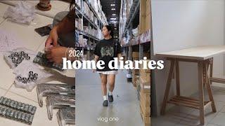 home diaries | ikea runs & building furniture