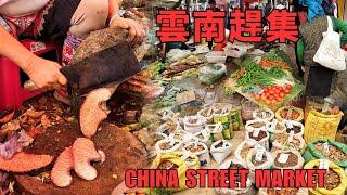 Yunnan’s Food & Herb Street in Mengzi, China
