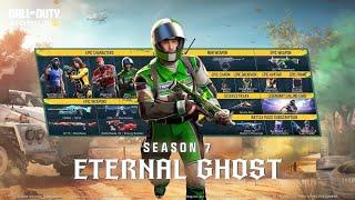 Call of duty mobile Season 7 : Eternal Ghost Battle pass trailer