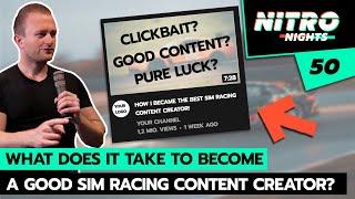 How to become a great sim racing content creator | Nitro Nights Ep. 50 w/ @Ermz