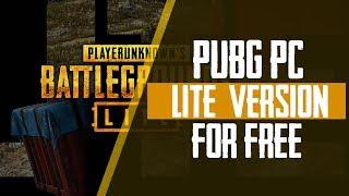 PUBG PC Lite Version! How to Download and Play for Free [All Countries]