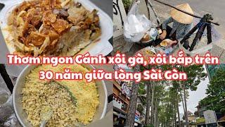 Sài Gòn chuyện đời chuyện người: Thơm ngon Trên 30 năm Gánh xôi gà, xôi bắp giữa lòng quận 1