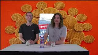 stroopwafel vla #Dirk van de Broek