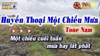 Karaoke Huyền Thoại Một Chiều Mưa | Tone Nam | Beat karaoke Korg PA700 Long Ẩn 9669 mới nhất