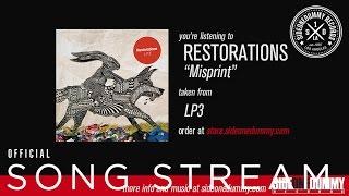 Restorations - Misprint (Official Audio)