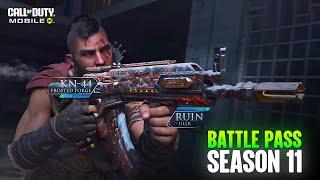 Season 11 Battle Pass Trailer COD Mobile - Winter War 2 BP Guns & Characters CODM