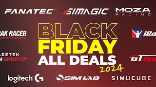 All Sim Racing Black Friday Deals 2024 (Fanatec, MOZA, SIMAGIC, Simucube & more!)