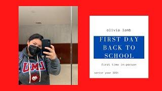 first day back to school  in person  II olivia lamb