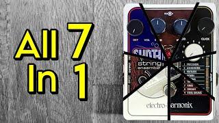 Modified Electro Harmonix "All 9" - every '9-series' pedal IN ONE BOX!