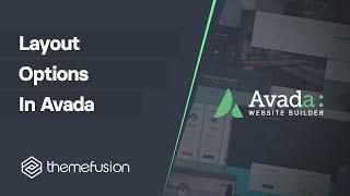 Layout Options In Avada