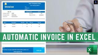  Creating Professional Invoice in Excel 