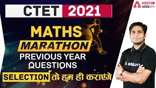 CTET 2021 | CTET Previous Year Question Paper | Maths Marathon