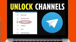 How To Unlock Telegram Groups or Channels | Open Blocked Telegram Channels - 2024