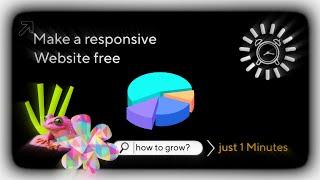Make a Responsive Website in just ONE ⏱️ Minutes  Earn $$$  with  NoishiXzen Tutorial 