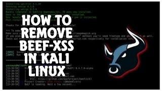 How to Delete BeEF-XSS in Kali Linux 2023 | MK007