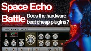 Space Echo Battle: Is the old Hardware really superior to cheap plugins?