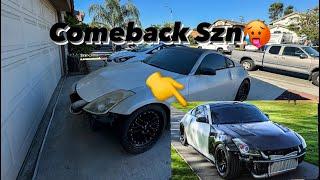 THIS 350z IS FINALLY MAKING A COMEBACK!!! | SOCAL CAR MEET GETS ROWDY!