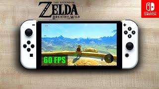 Zelda Breath of the Wild - 60 FPS | Nintendo Switch Oled