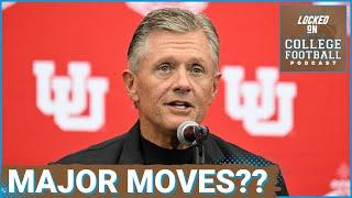 MAJOR conference realignment soon? Utah's Kyle Whittingham drops hints l College Football Podcast